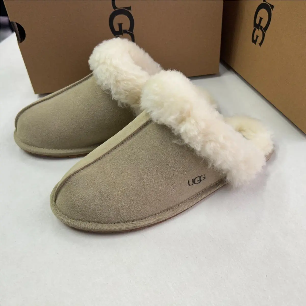 UGG shoes - UGG Scuffette - Scuffette - Sand 19