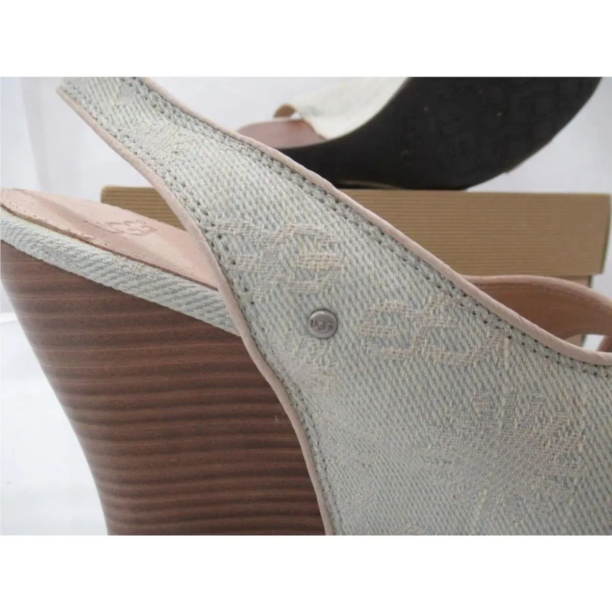 UGG shoes - HAZEL DENIM - HAZEL DENIM - Beige (UPC: 737872580995) 4