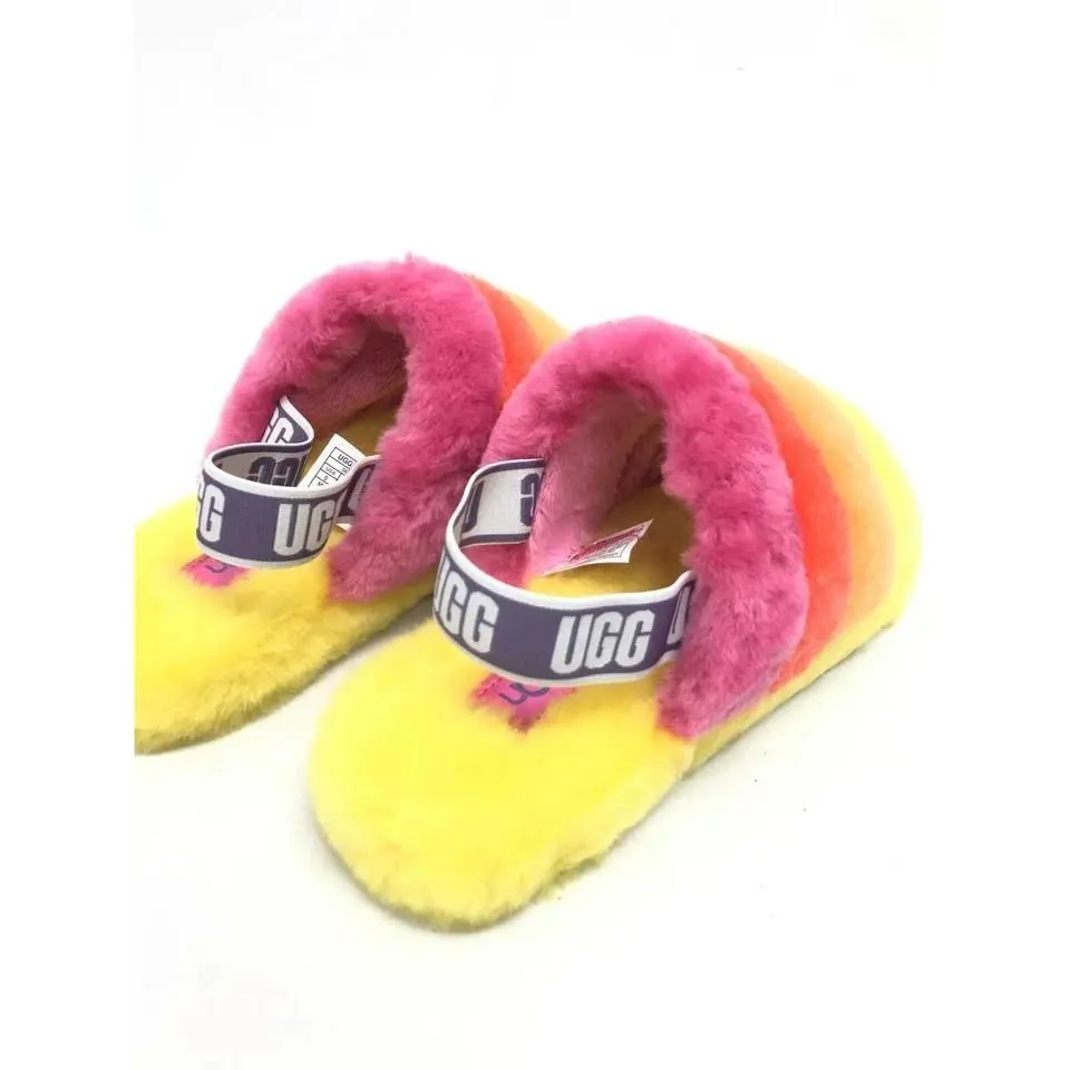 UGG shoes - Yellow Rainbow (UPC: 192410905317) 3