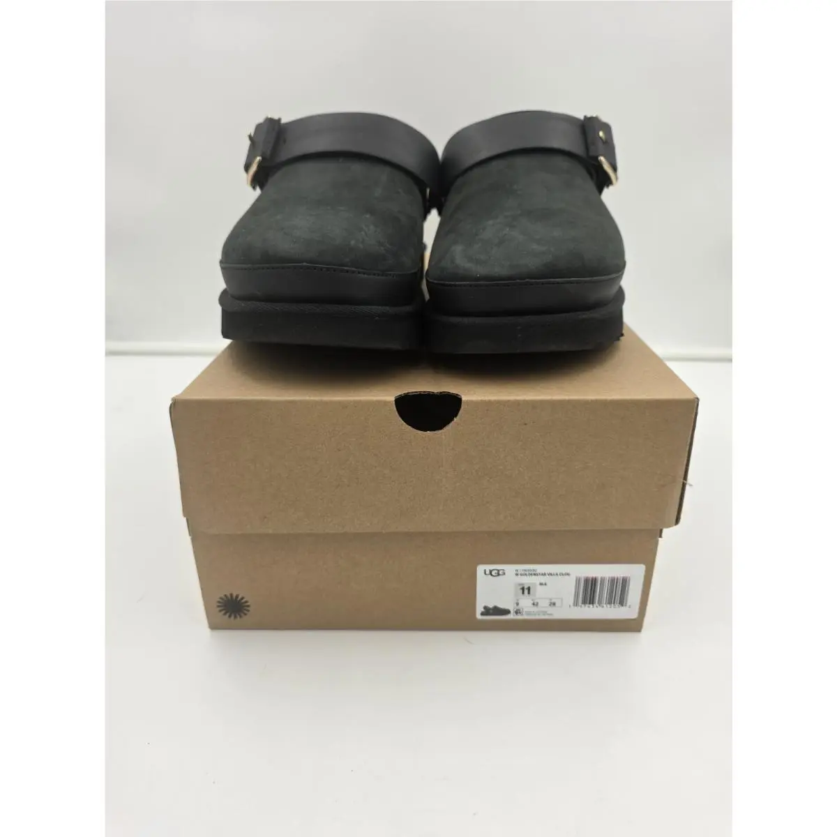 Ugg Women`s Goldenstar Villa Clog Size 11 Black 1169590