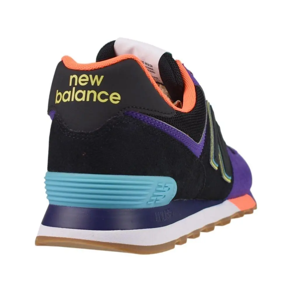 New Balance shoes - Prpl/Blk/Neon 1