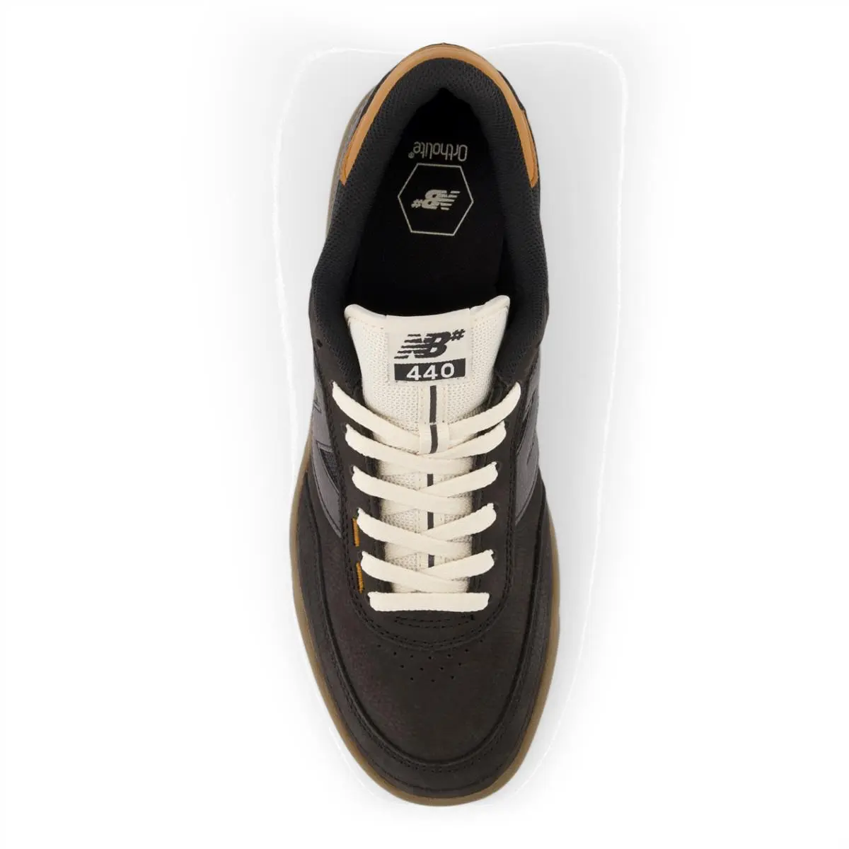 New Balance shoes - New Balance Numeric Men`s Nb Numeric 440 V2 Black Shoes - NM440JS2 - Black 7