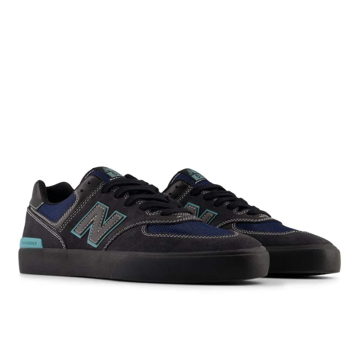 New Balance shoes - New Balance Numeric Men`s Nb Numeric 574 Vulc Faded Black Shoes - UN574VGT - Faded Black 3