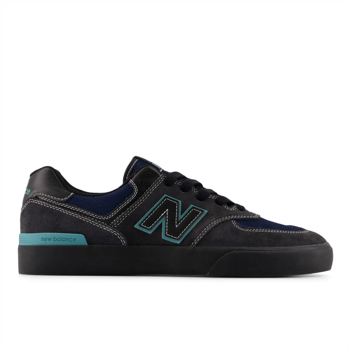 New Balance shoes - New Balance Numeric Men`s Nb Numeric 574 Vulc Faded Black Shoes - UN574VGT - Faded Black 4