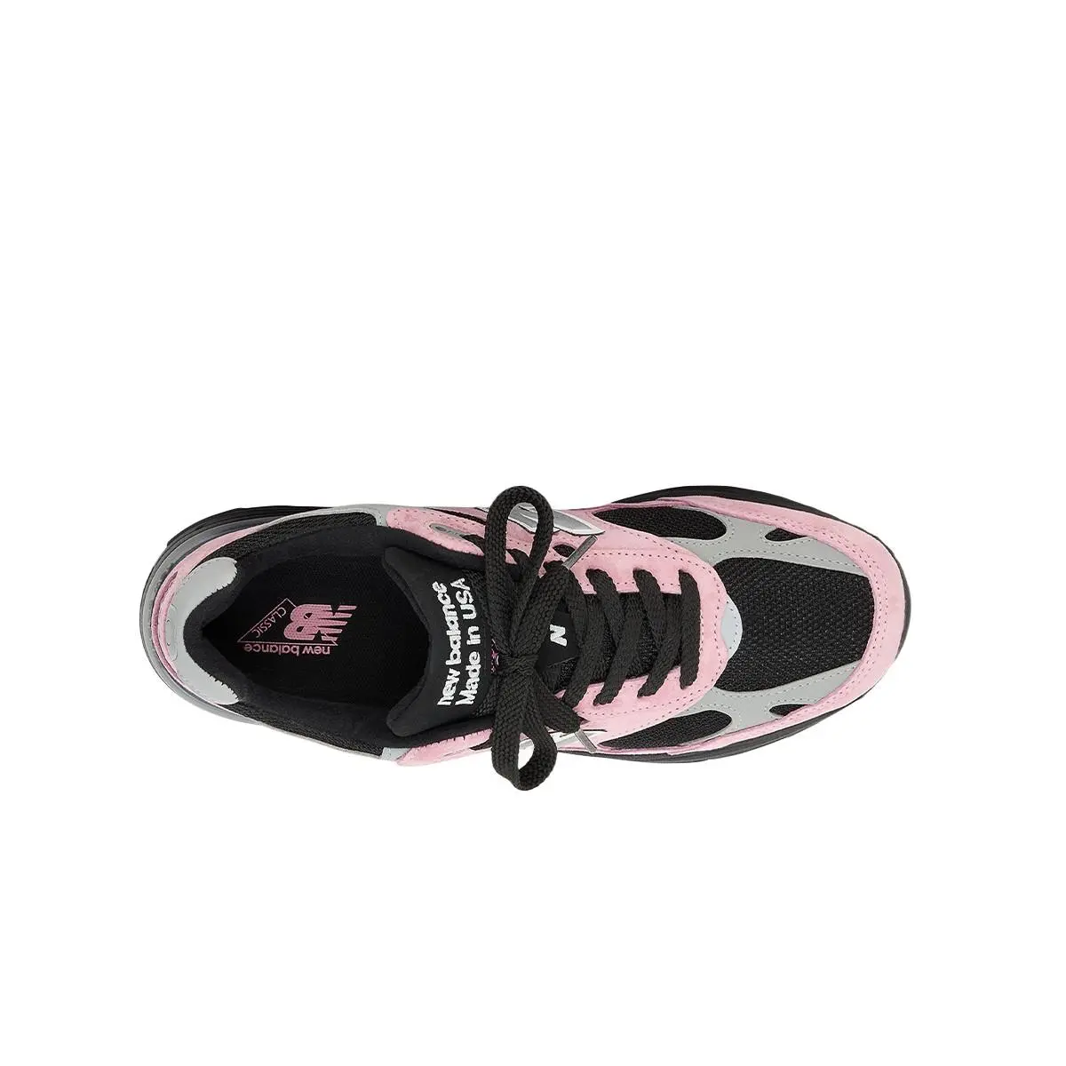 New Balance shoes - Pink Taffy/Black/Slate Grey 9