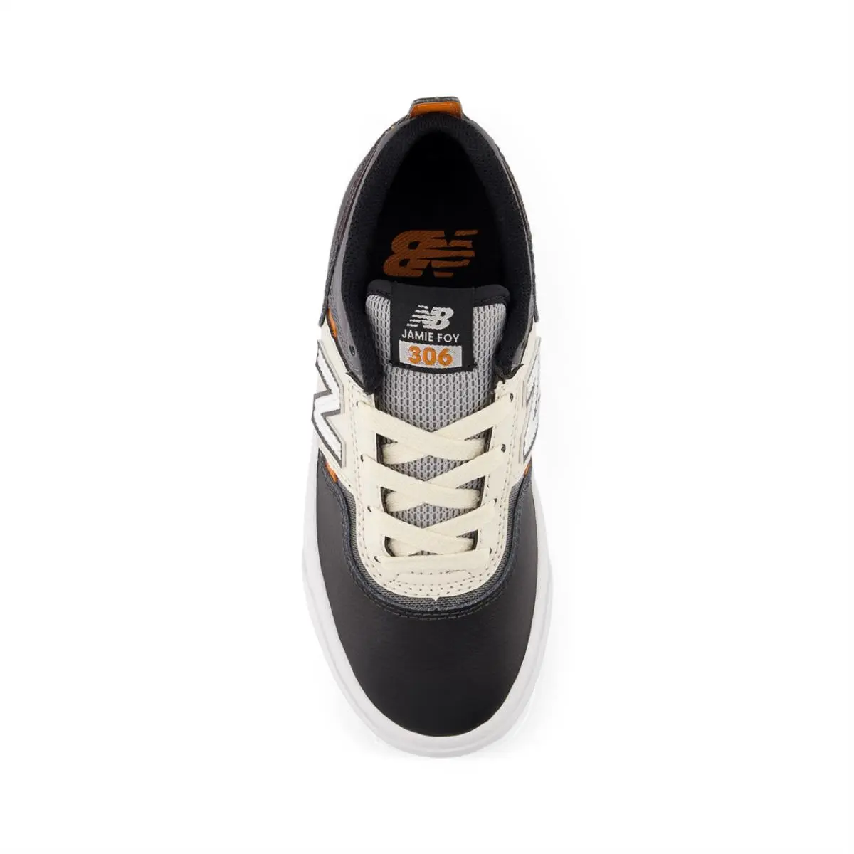 New Balance shoes - New Balance Numeric Kids Jamie Foy 306 Grey Shoes - YS306LAS - Grey 27