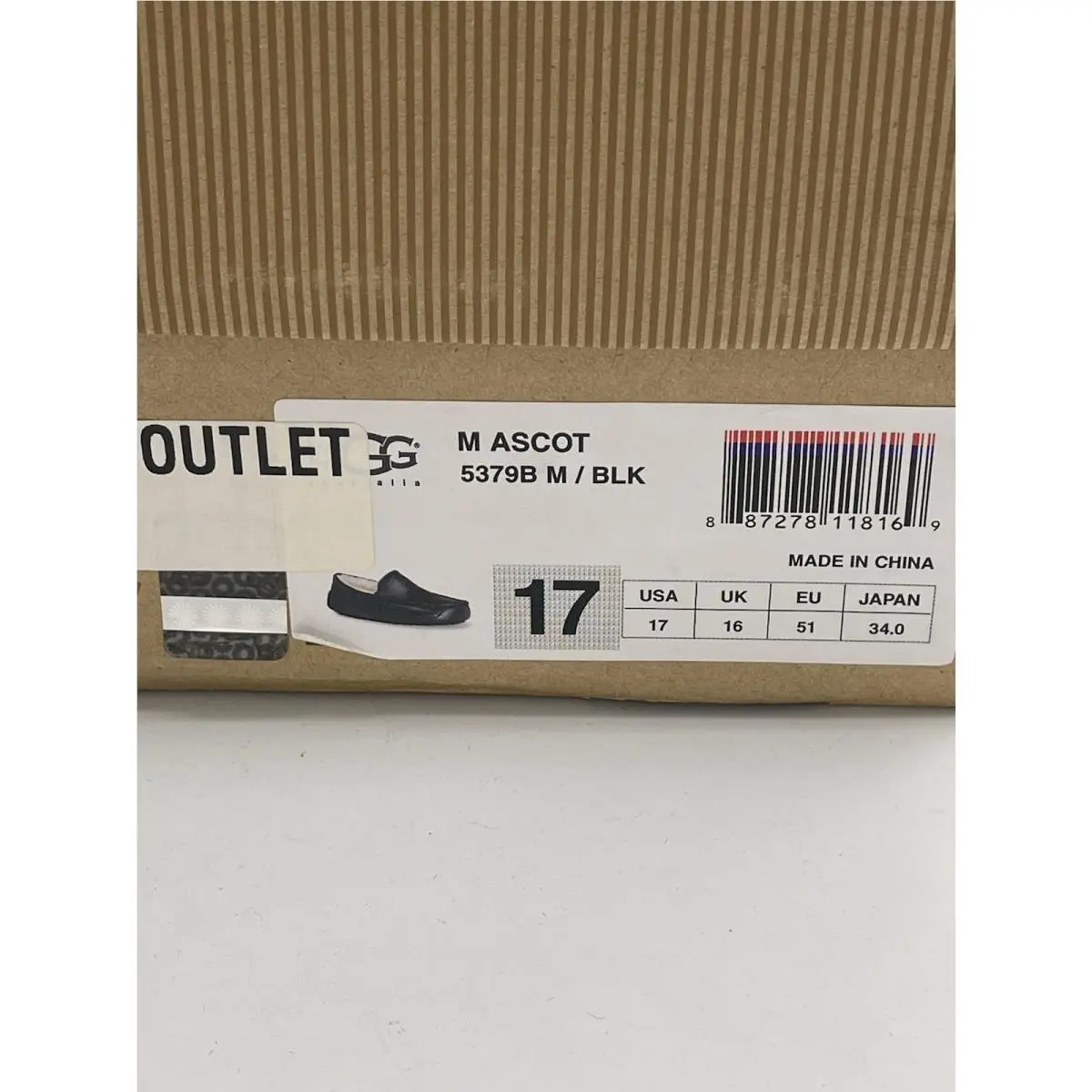 UGG shoes - UGG Ascot - Ascot - Black 1
