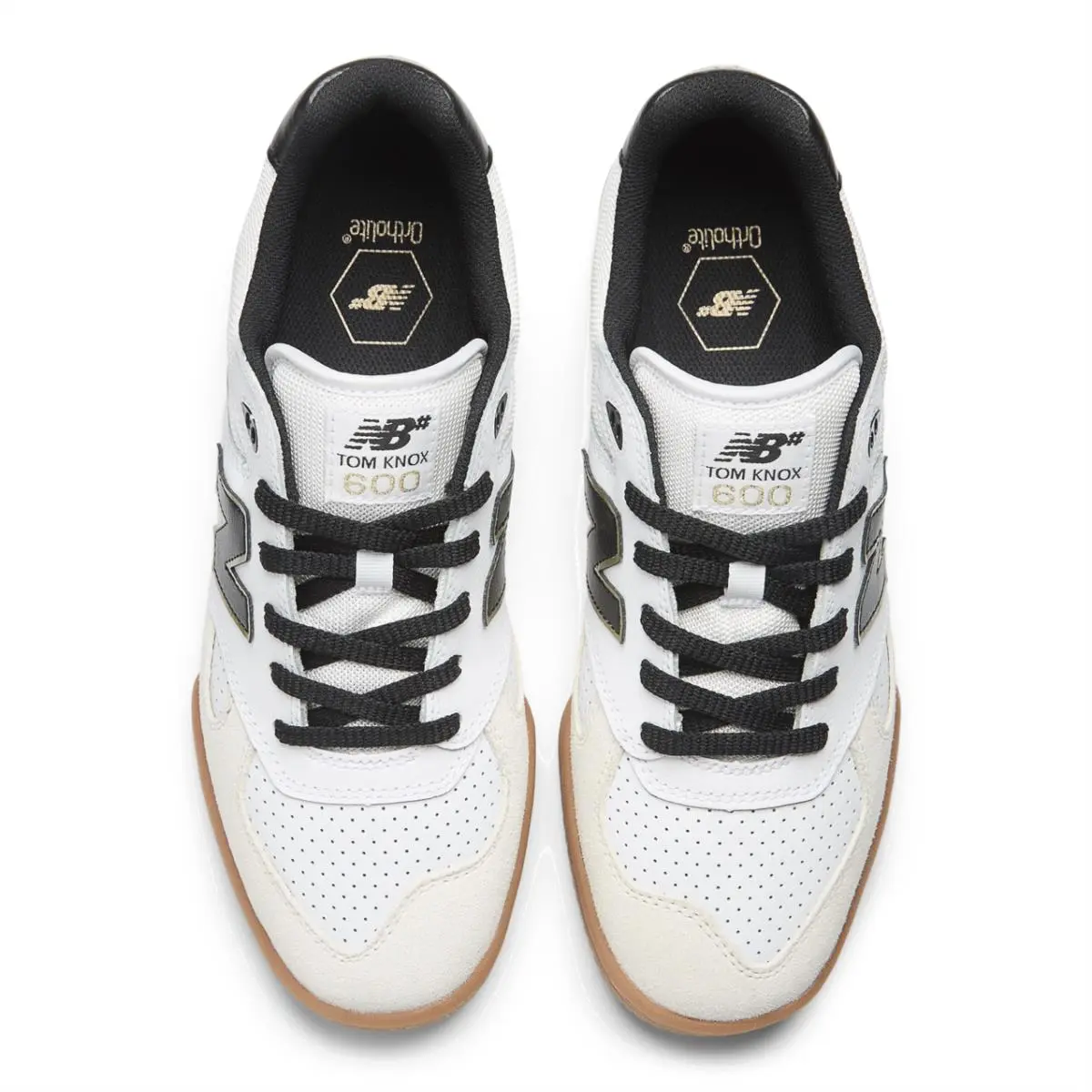 New Balance shoes - New Balance Numeric Men`s Nb Numeric Tom Knox 600 White Shoes - NM600WTA - White 17