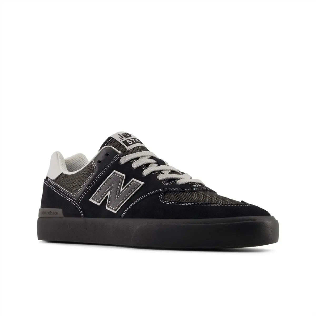New Balance shoes - New Balance Numeric Men`s Nb Numeric 574 Vulc Black Shoes - NM574VBB - Black 8