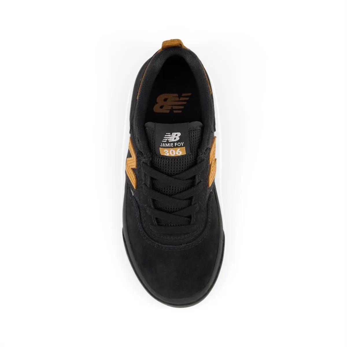 New Balance shoes - New Balance Numeric Kids Jamie Foy 306 Black Shoes - YS306TNB - Black 12