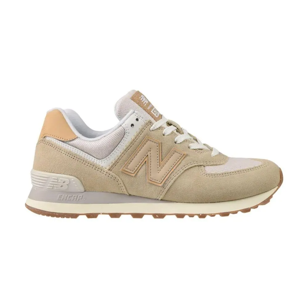 New Balance Classics Men`s Shoes Beige/brown ml574-aa2