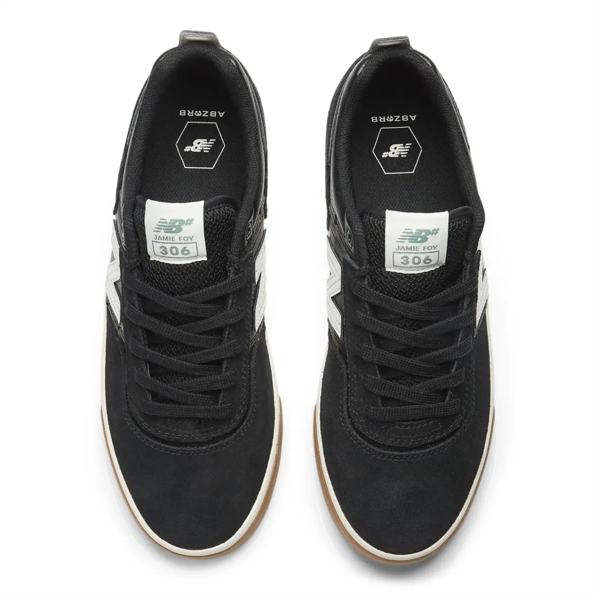 New Balance shoes - New Balance Numeric Men`s Nb Numeric Jamie Foy 306 Black Shoes - NM306BGT - Black 32