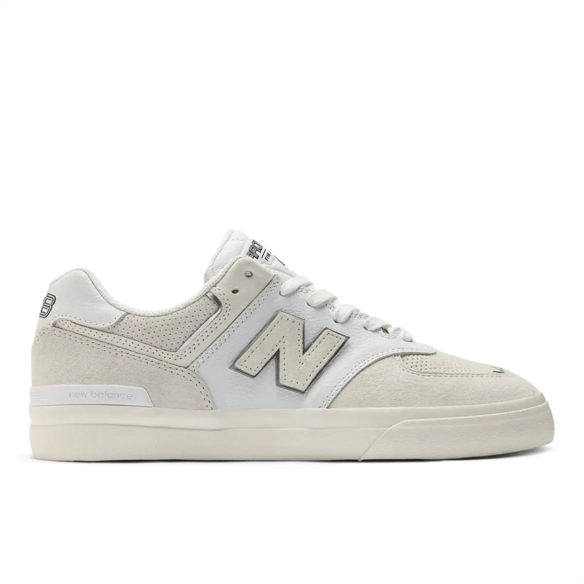 New Balance Numeric Men`s Nb Numeric 574 Vulc White Shoes