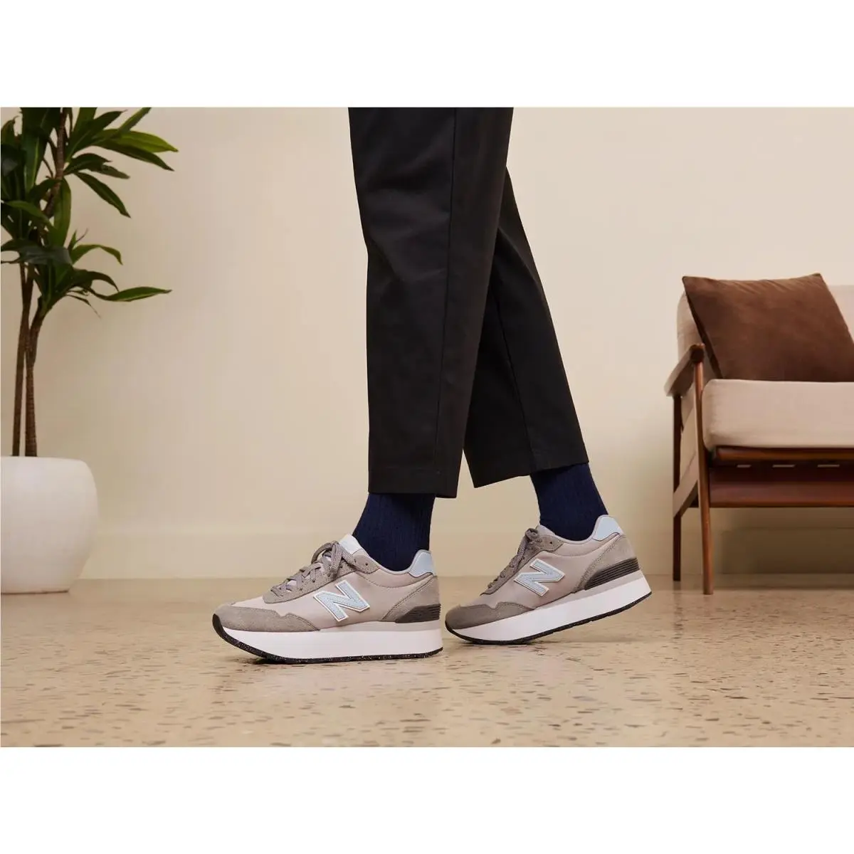 New Balance shoes - Light Grey/Light Blue 11