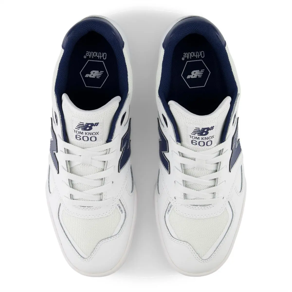 New Balance shoes - New Balance Numeric Men`s Nb Numeric Tom Knox 600 White Shoes - NM600TTN - White 7