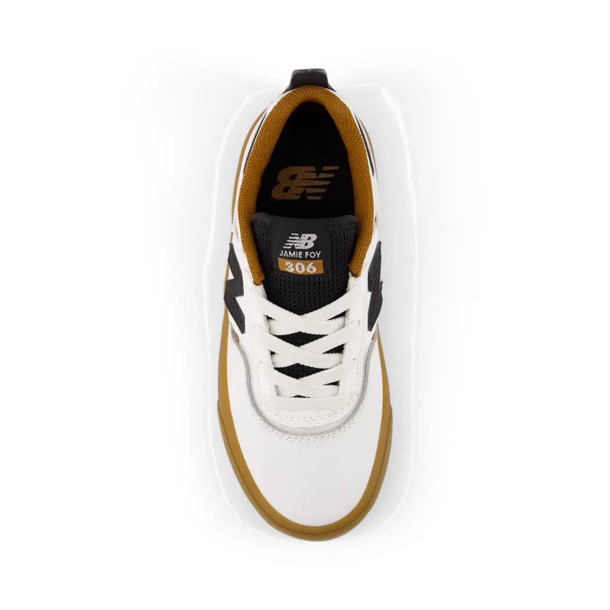 New Balance shoes - New Balance Numeric Kids Jamie Foy 306 White Shoes - YS306NMA - White 32
