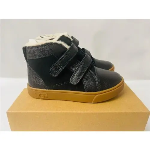 Ugg Rennon II Toddler High Top Sneaker in Black 1104989T Size 11