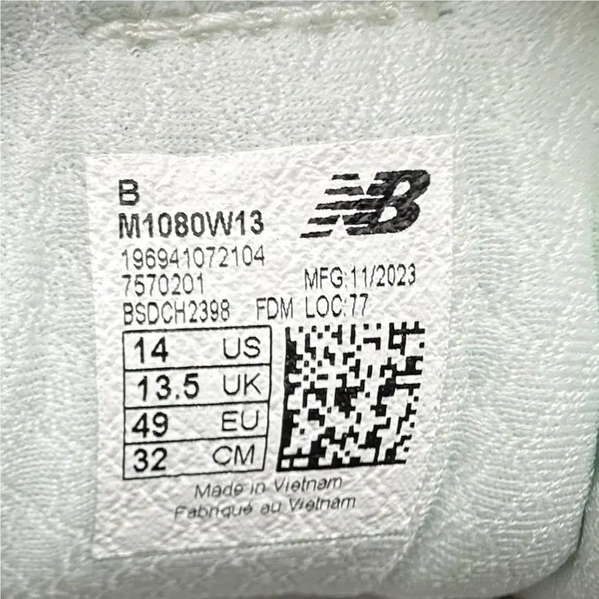 New Balance shoes - New Balance Fresh Foam X 1080v13 - M1080W13 - White, Manufacturer: White/Light Silver Metallic 13