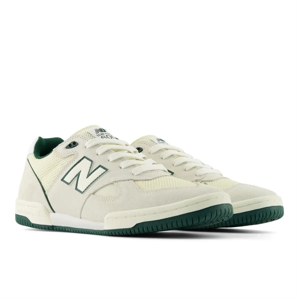 New Balance shoes - New Balance Numeric Men`s Nb Numeric Tom Knox 600 White Shoes - UN600TTR - White 43