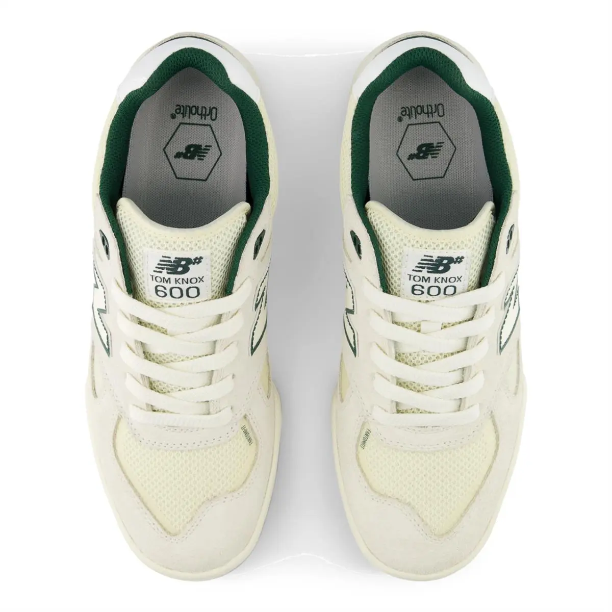 New Balance shoes - New Balance Numeric Men`s Nb Numeric Tom Knox 600 White Shoes - UN600TTR - White 12
