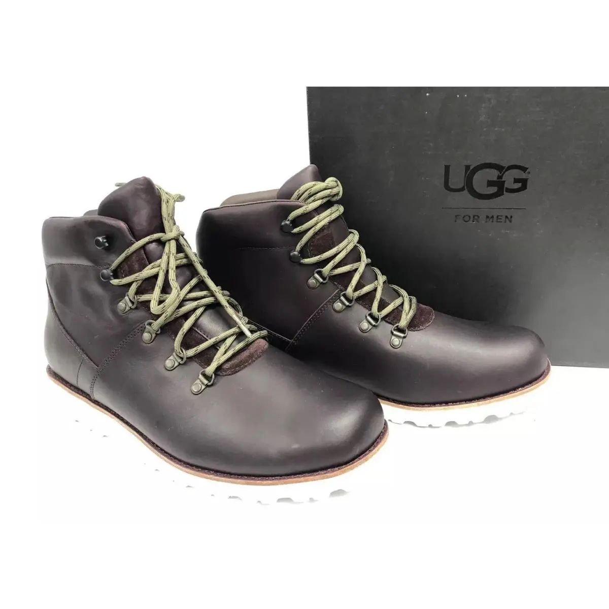 Ugg Australia Hafstein Port Men`s Waterproof Ankle Boots Shoes 1017730 Size 7