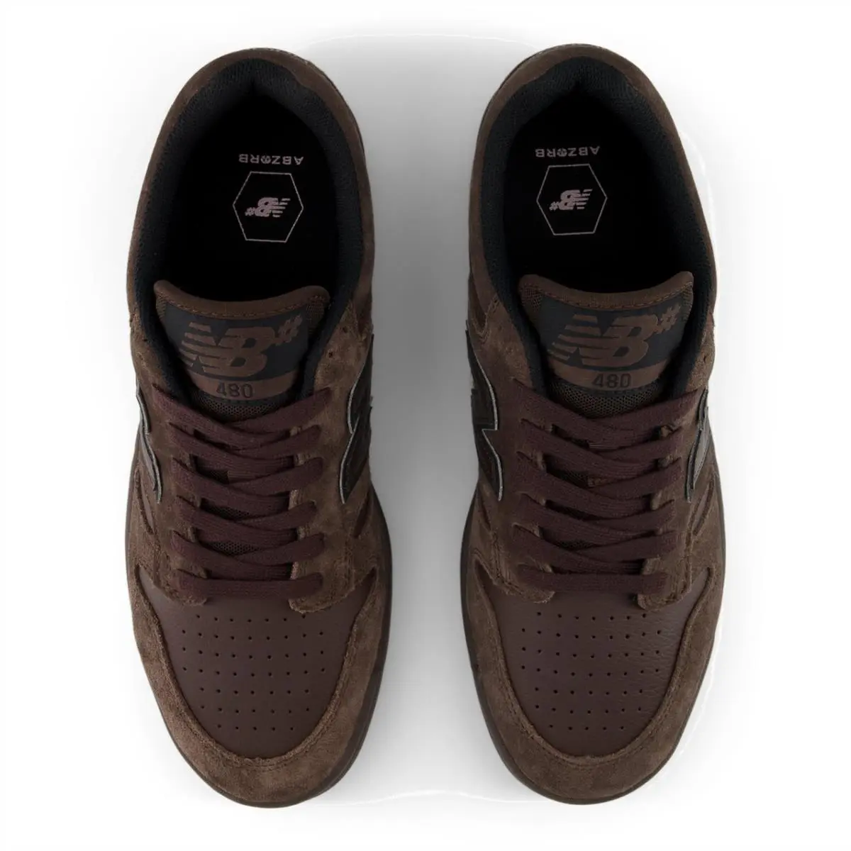 New Balance shoes - New Balance Numeric Men`s Nb Numeric 480 Chocolate Brown Shoes - UN480CHC - Chocolate Brown 7