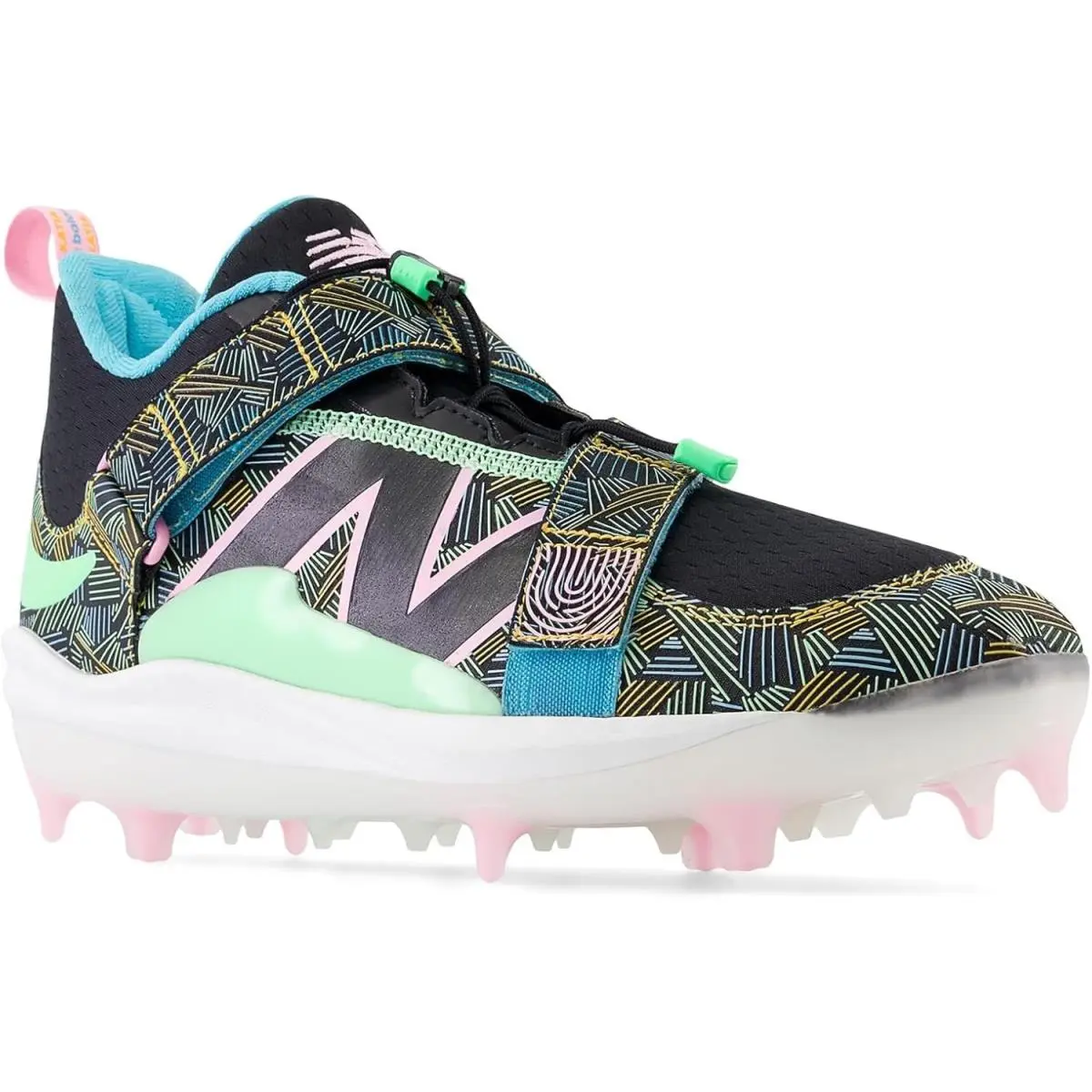 New Balance shoes - LLINDLS2 - Optic White/Neon Dragonfly/Electric Jade 3