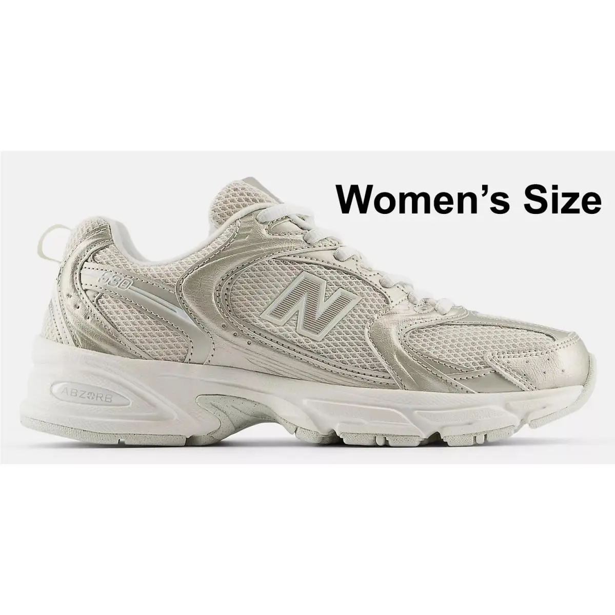 New Balance shoes - New Balance 530 - SILVER METALLIC with SEA SALT and APOLLO GOLD 18