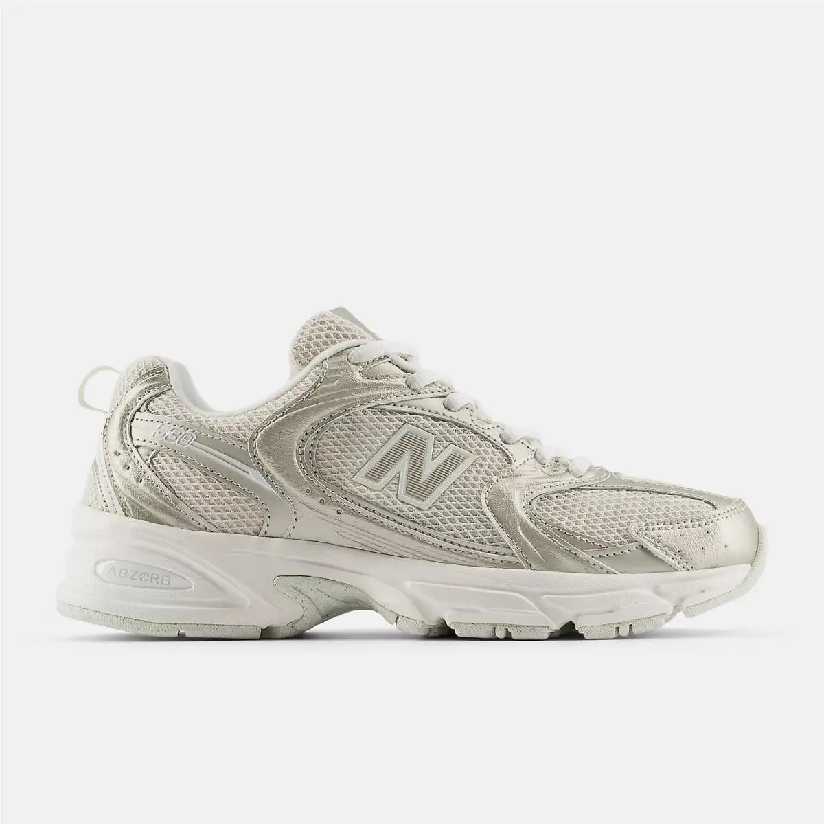 New Balance shoes - New Balance 530 - SILVER METALLIC with SEA SALT and APOLLO GOLD 19