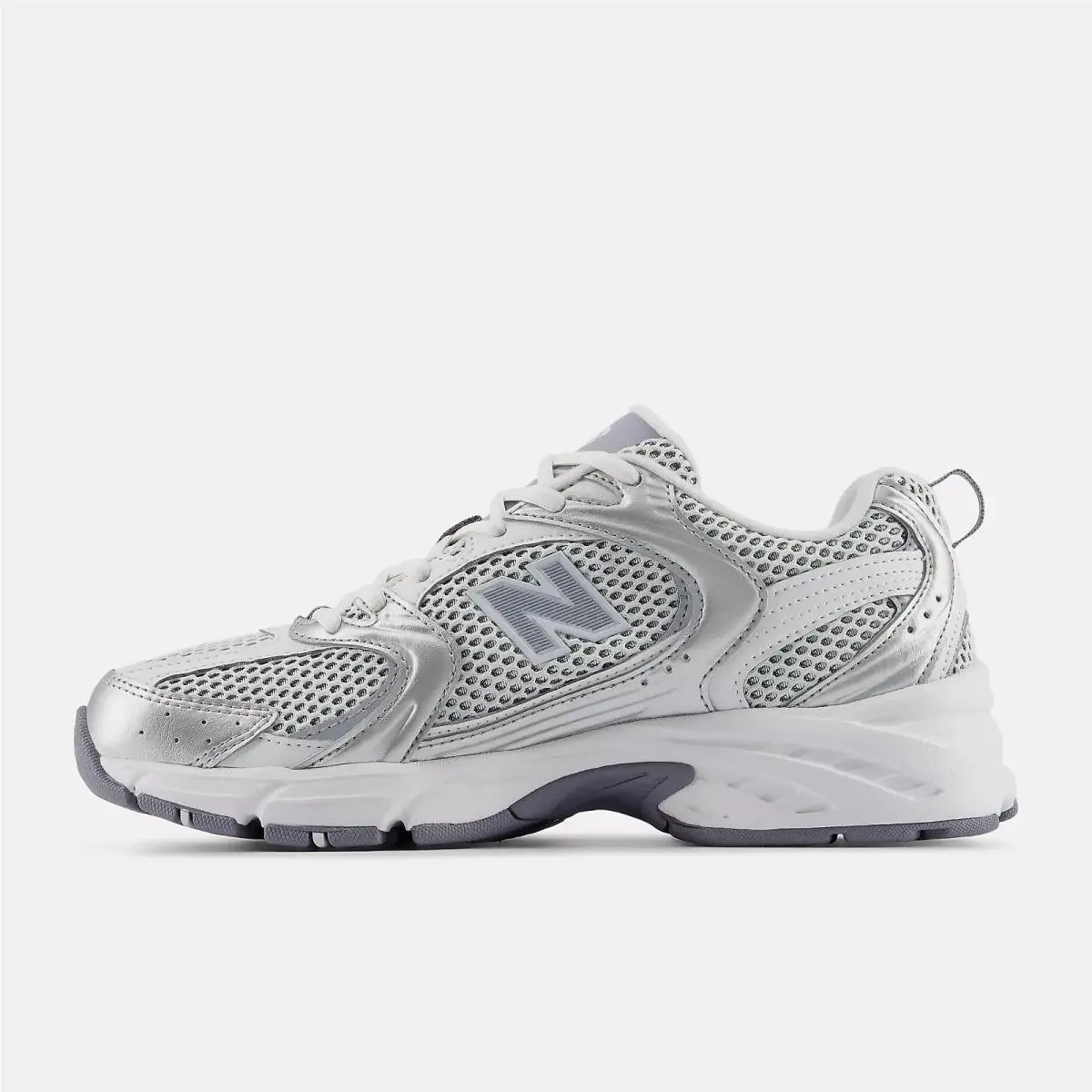New Balance shoes - New Balance 530 - SILVER METALLIC with SEA SALT and APOLLO GOLD 48