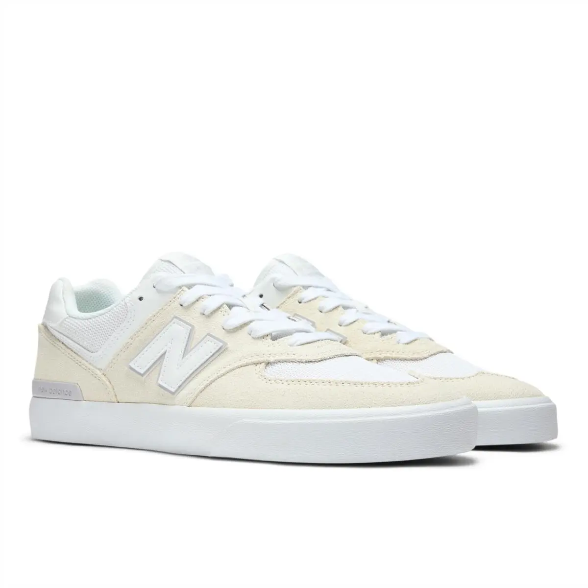 New Balance shoes - New Balance Numeric Men`s Nb Numeric 574 Vulc White Shoes - NM574VOW - White 3