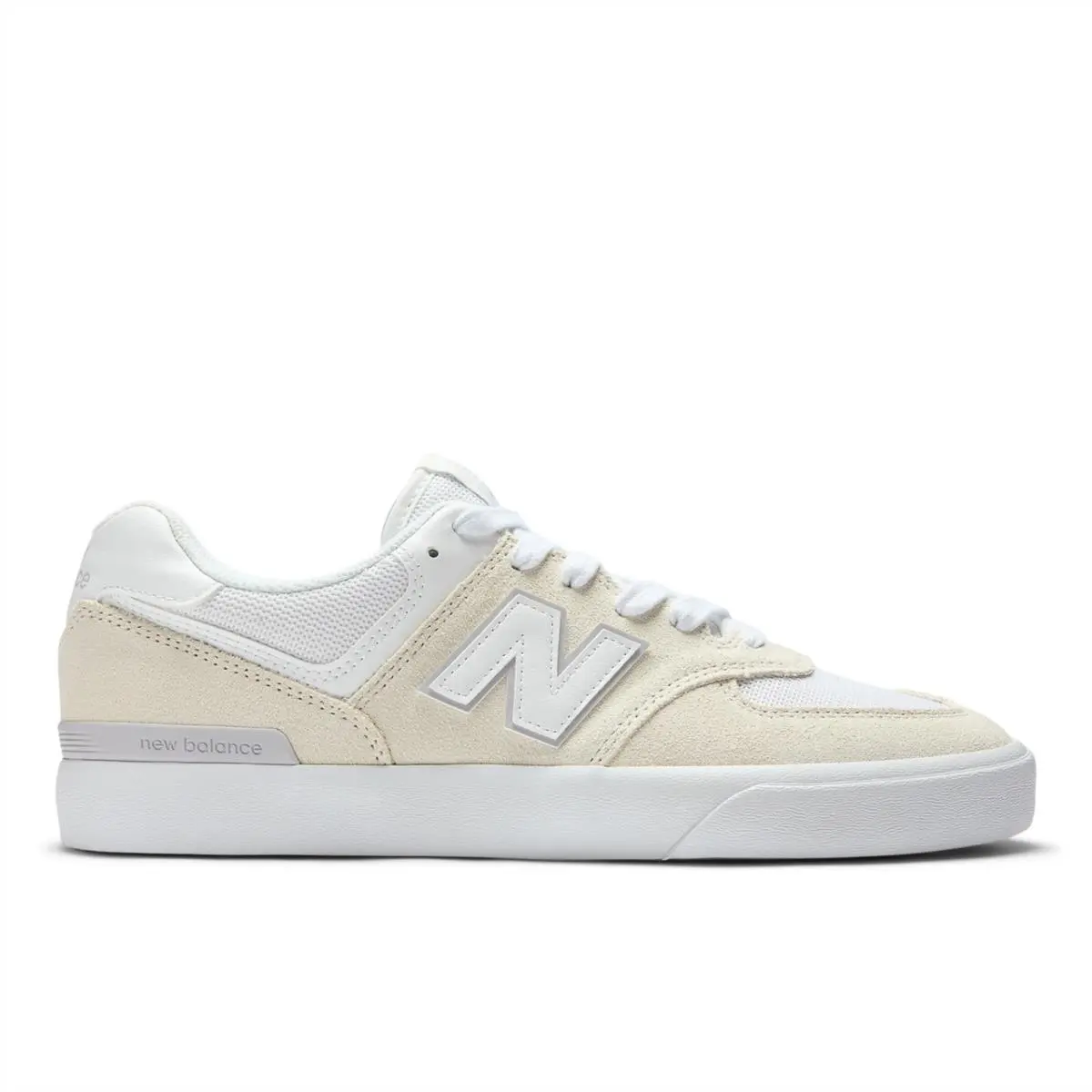 New Balance shoes - New Balance Numeric Men`s Nb Numeric 574 Vulc White Shoes - NM574VOW - White 4
