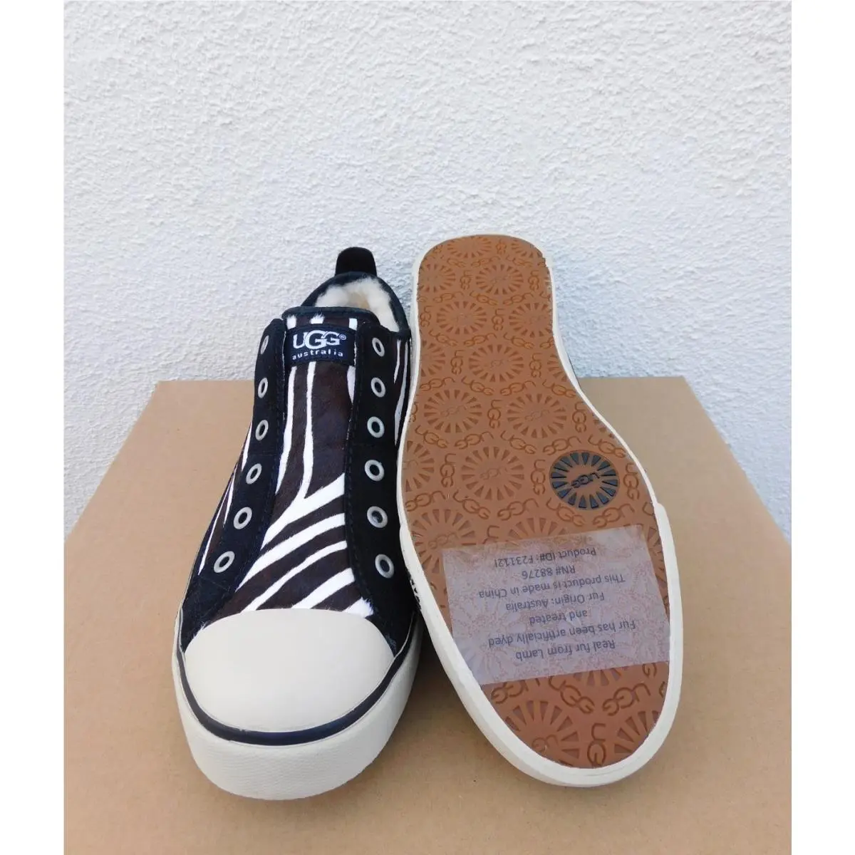 UGG shoes - UGG Laela Exotic - Laela Exotic - Black/ Off White (UPC: 737872884468) 3