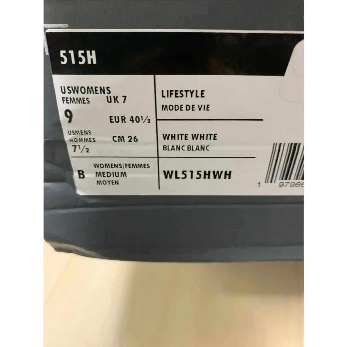 New Balance shoes - New Balance 515H - WL515HWH - White (UPC: 0197966412111) 6