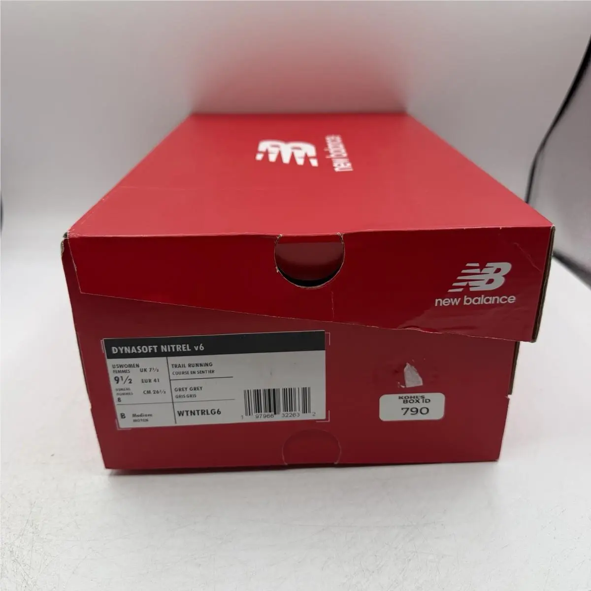 New Balance shoes - New Balance DynaSoft Nitrel v6 - WTNTRLG6 - Gray 9