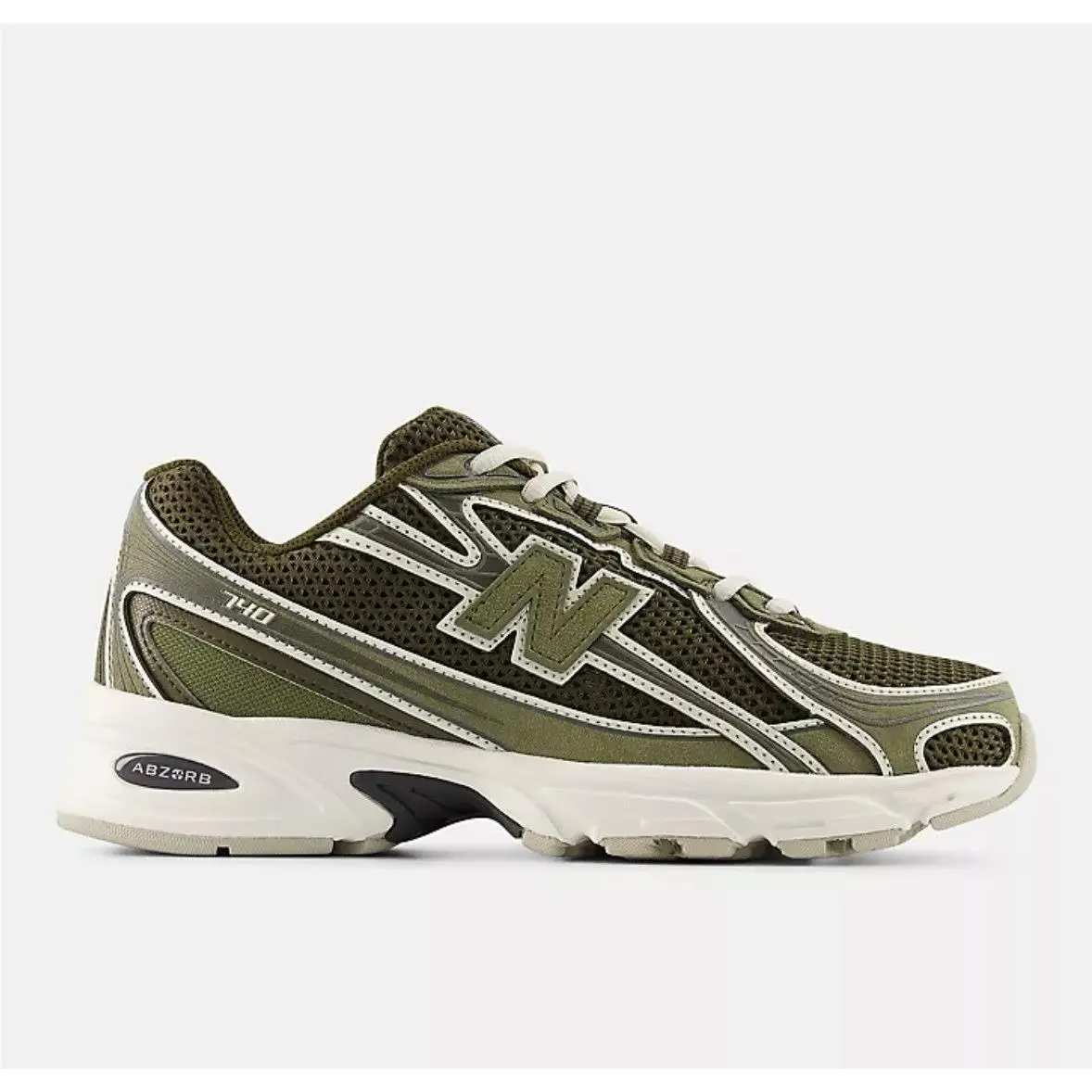 Size 15 - New Balance 740 Woodland Wakame Green Mens