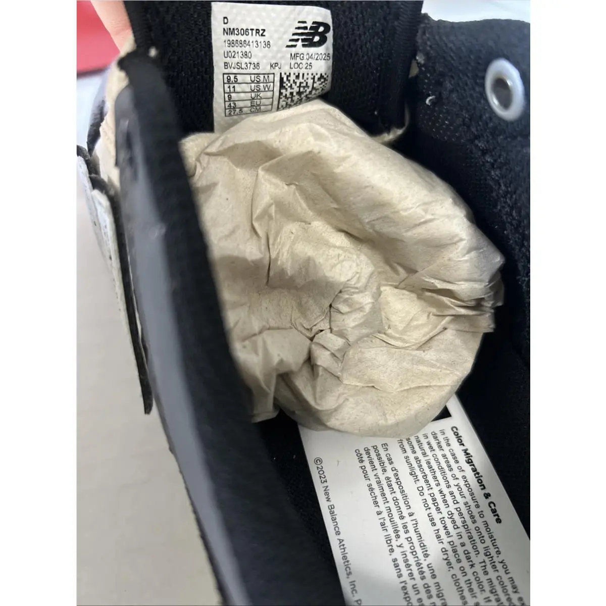 New Balance shoes - New Balance Numeric - Numeric - NM306TRZ - Gray (UPC: 0198686413167) 5