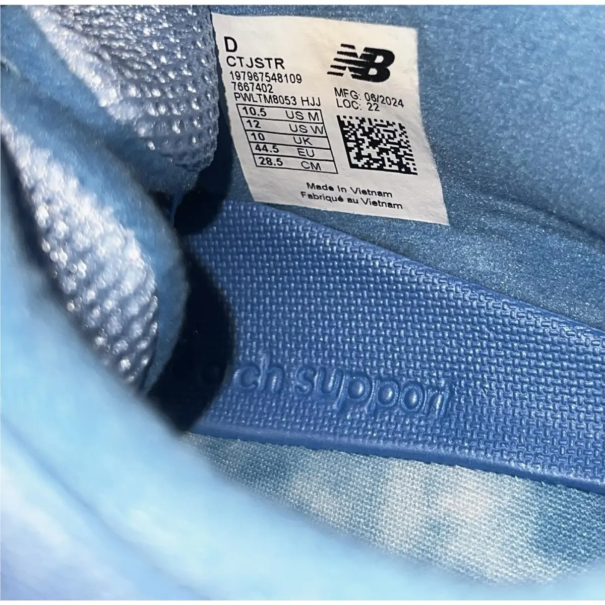 New Balance shoes - New Balance 0.01 - CTJSTR - Blue 3