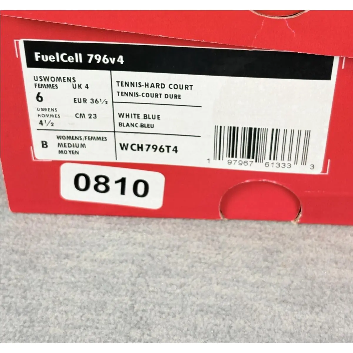 New Balance shoes - New Balance Fuel Cell 796v4 - WCH796T4 - White 9