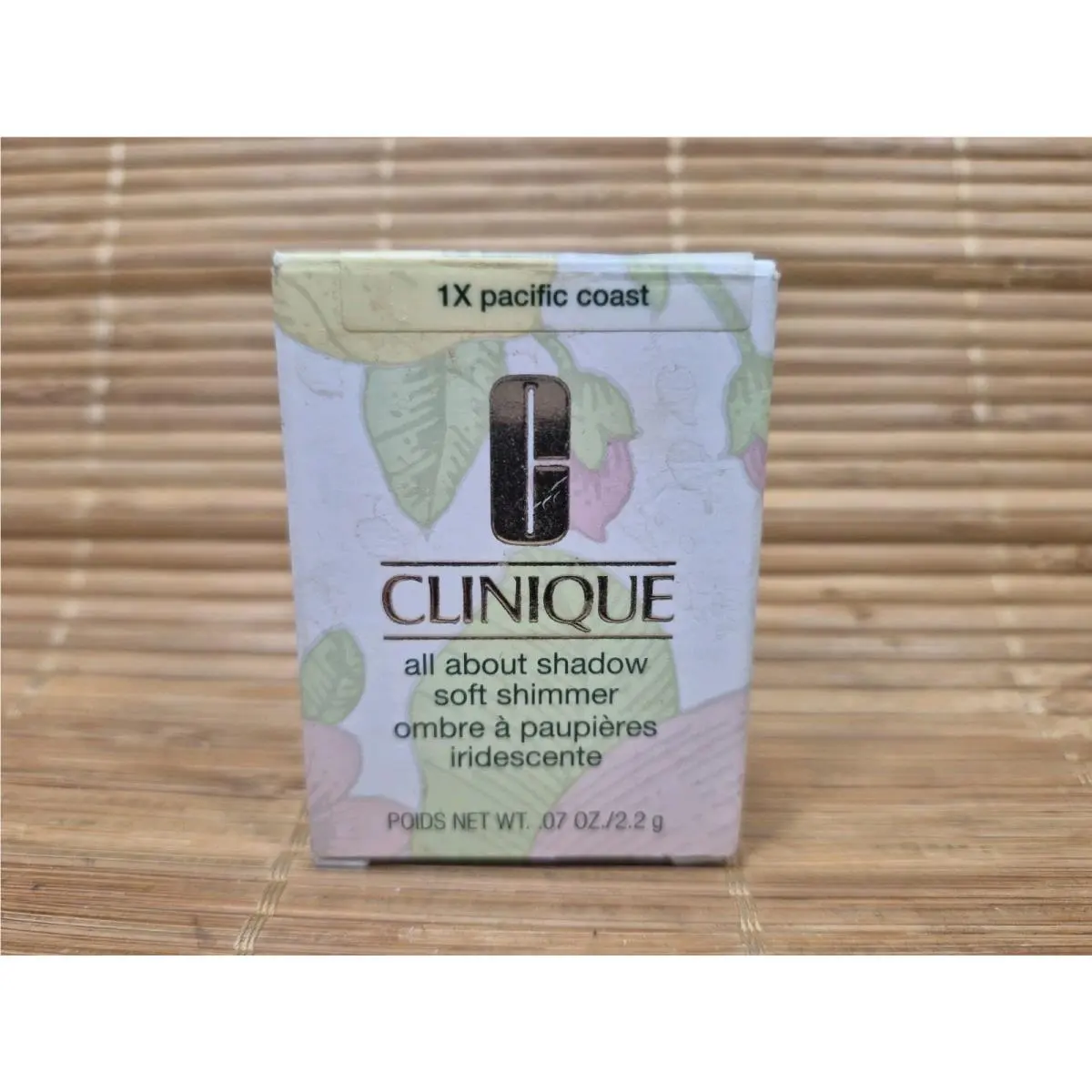 Clinique All About Shadow 1X Pacific Coast Soft Shimmer Eyeshadow .07 oz