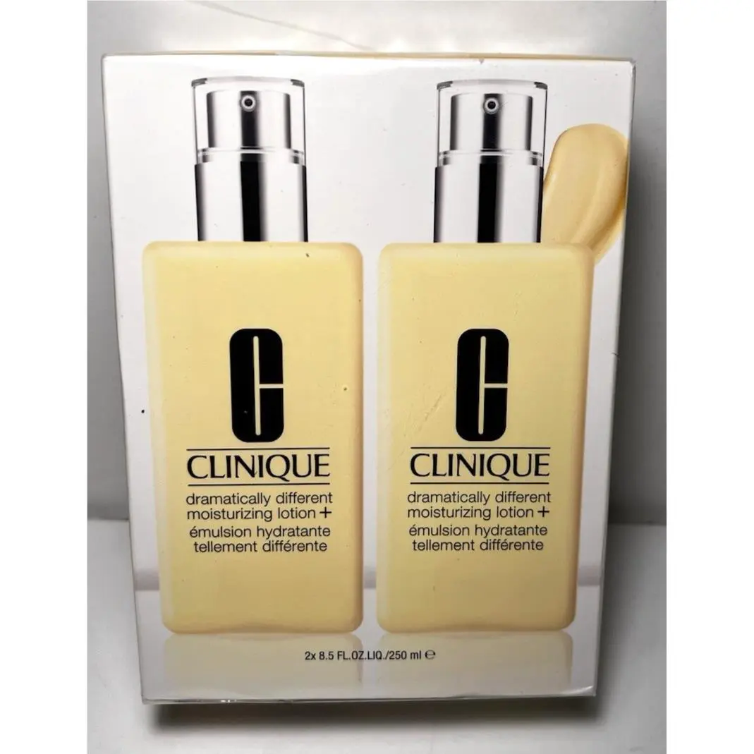 Set Of 2 Clinique Dramatically Different Moisturizing Lotion+ 250ml / 8.5oz Each
