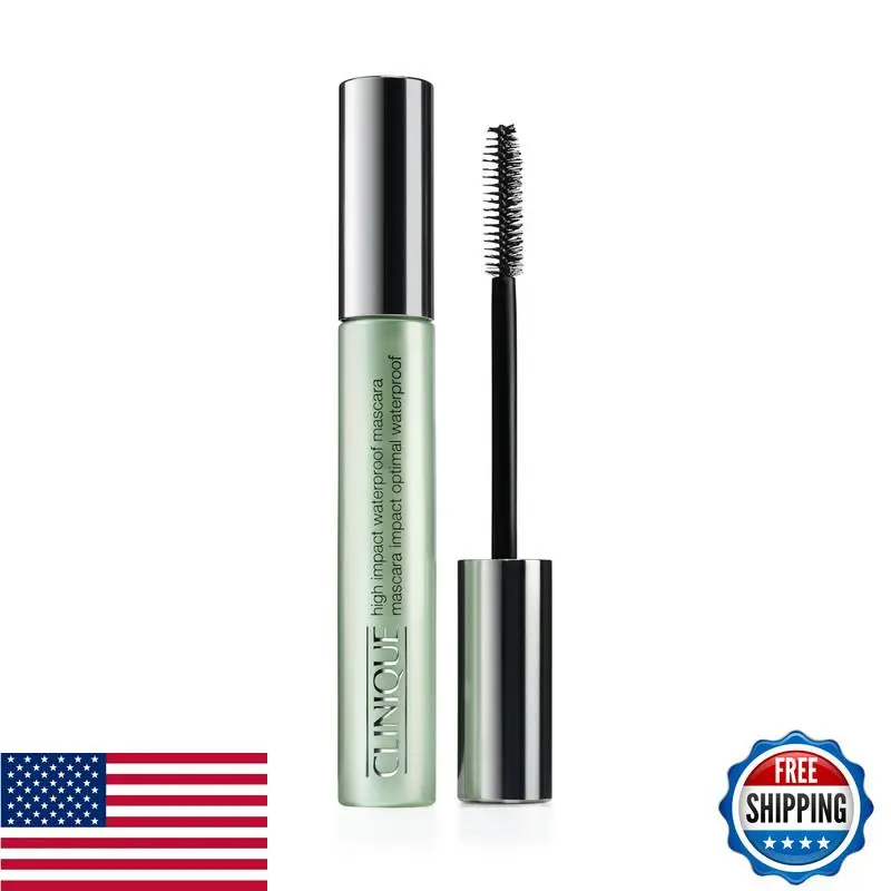 Clinique High Impact Waterproof Mascara Volume Length Smudge-proof Safe For