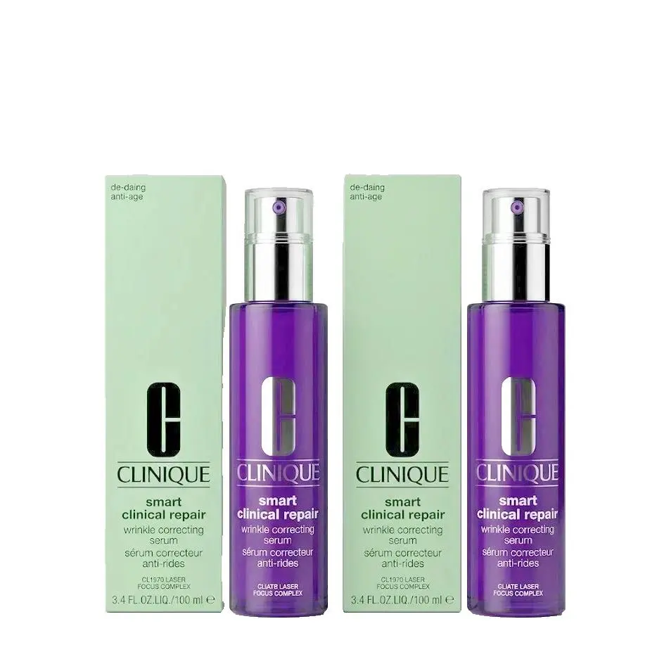Pack of 2  Smart Clinical Repair Serum 3.4 oz 100 ml Wrinkle Correcting by Clinique