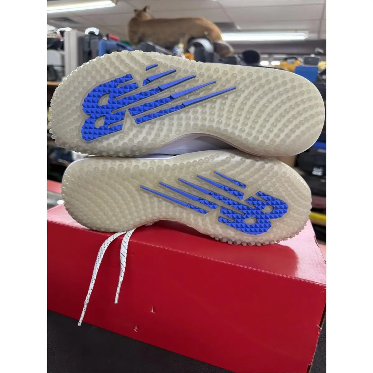 New Balance shoes - New Balance Freeze Turf Lacrosse - FREEZTW4 - White (UPC: 0196307534512) 1