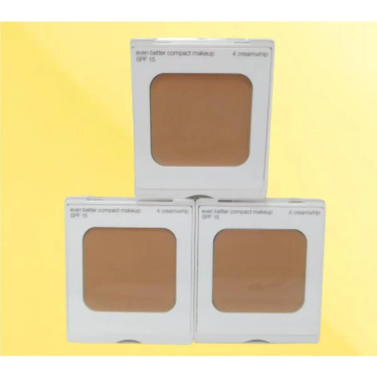Clinique Even Better Compact Makeup Spf 15 4 Creamwhip - Blister Pack 3PC