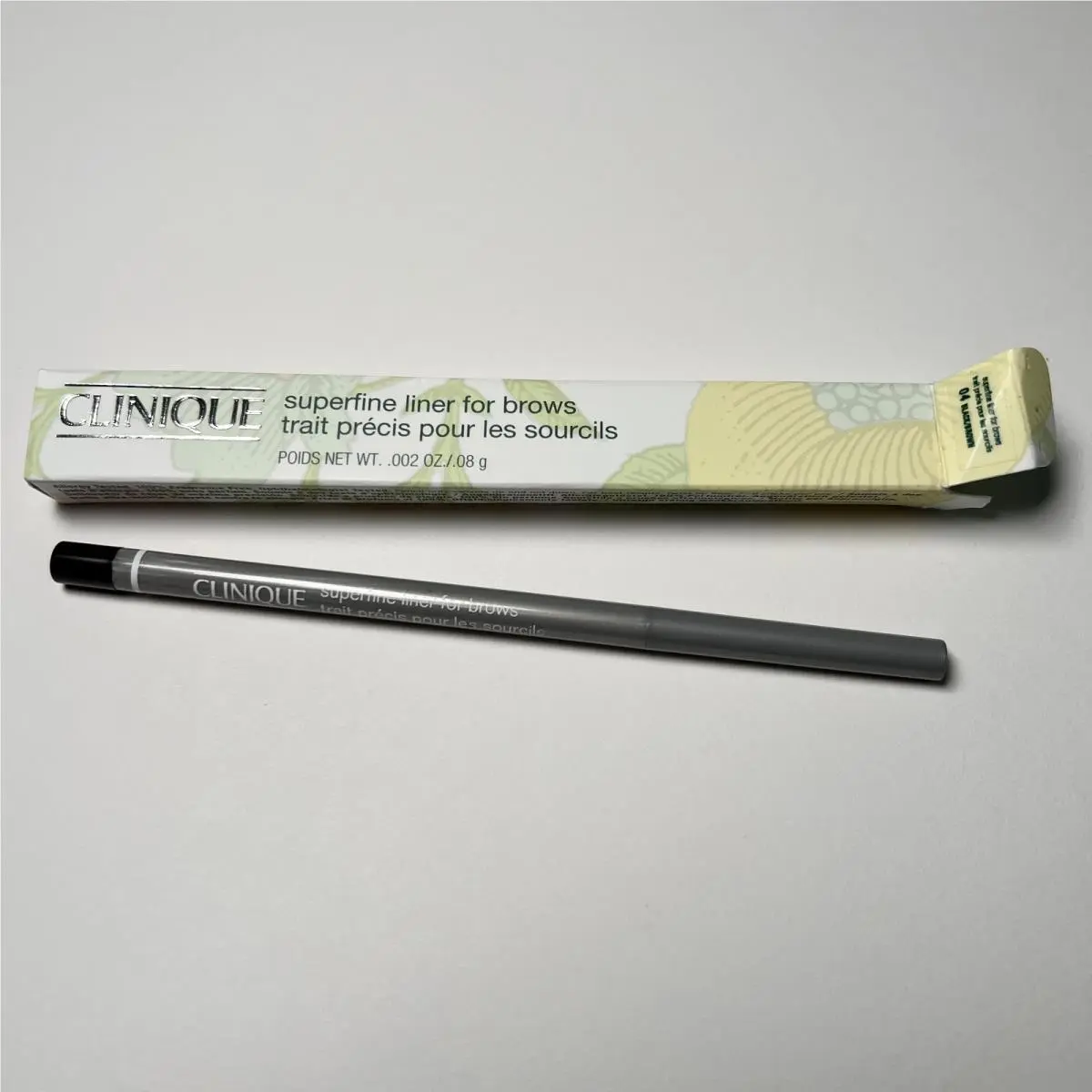Clinique Superfine Liner For Brows Eyebrow Pencil Shade 04 Black/brown
