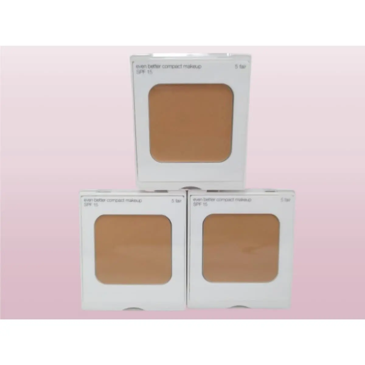 Clinique Even Better Compact Makeup Spf 15 5 Fair - Blister Pack 3PCS
