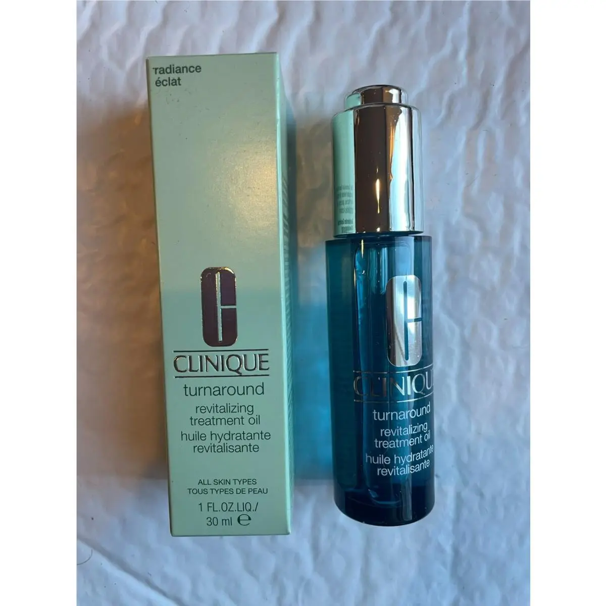 Clinique Turnaround Revitalizing Treatment Oil 1oz/30ml