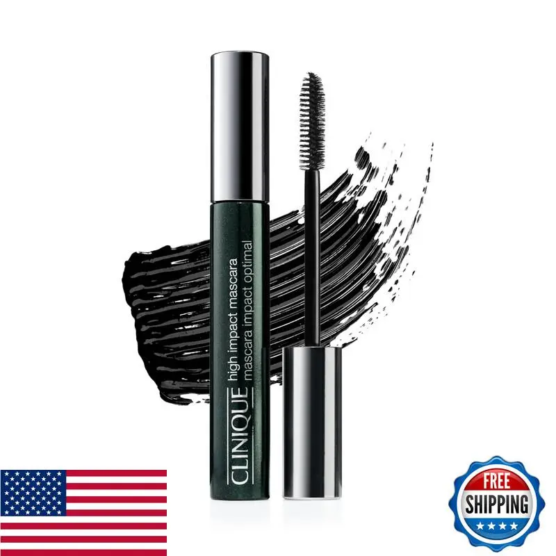 Clinique High Impact Mascara Volume Length Safe For Sensitive Eyes Black 0.24