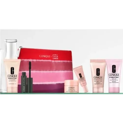 Clinique x Jonathan Cohen 7pc Gift Set All About Eyes Moisture Surge Glow Serum